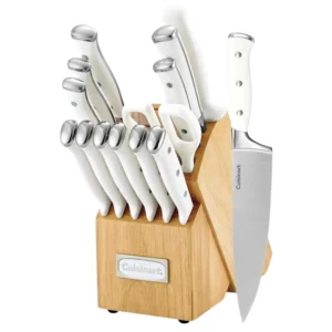 Conjunto de Facas Cuisinart C77WTR 15P Classic com 15 peças branco