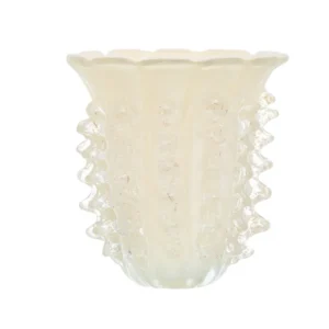 Vaso de Decoração em MuranoPierre Marfim 985